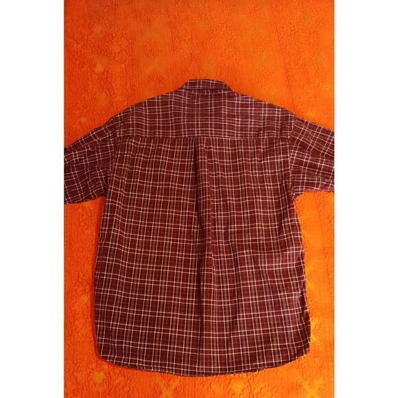 Haggard plaid button down shirt in good condition size large - Picture 2 of 4
